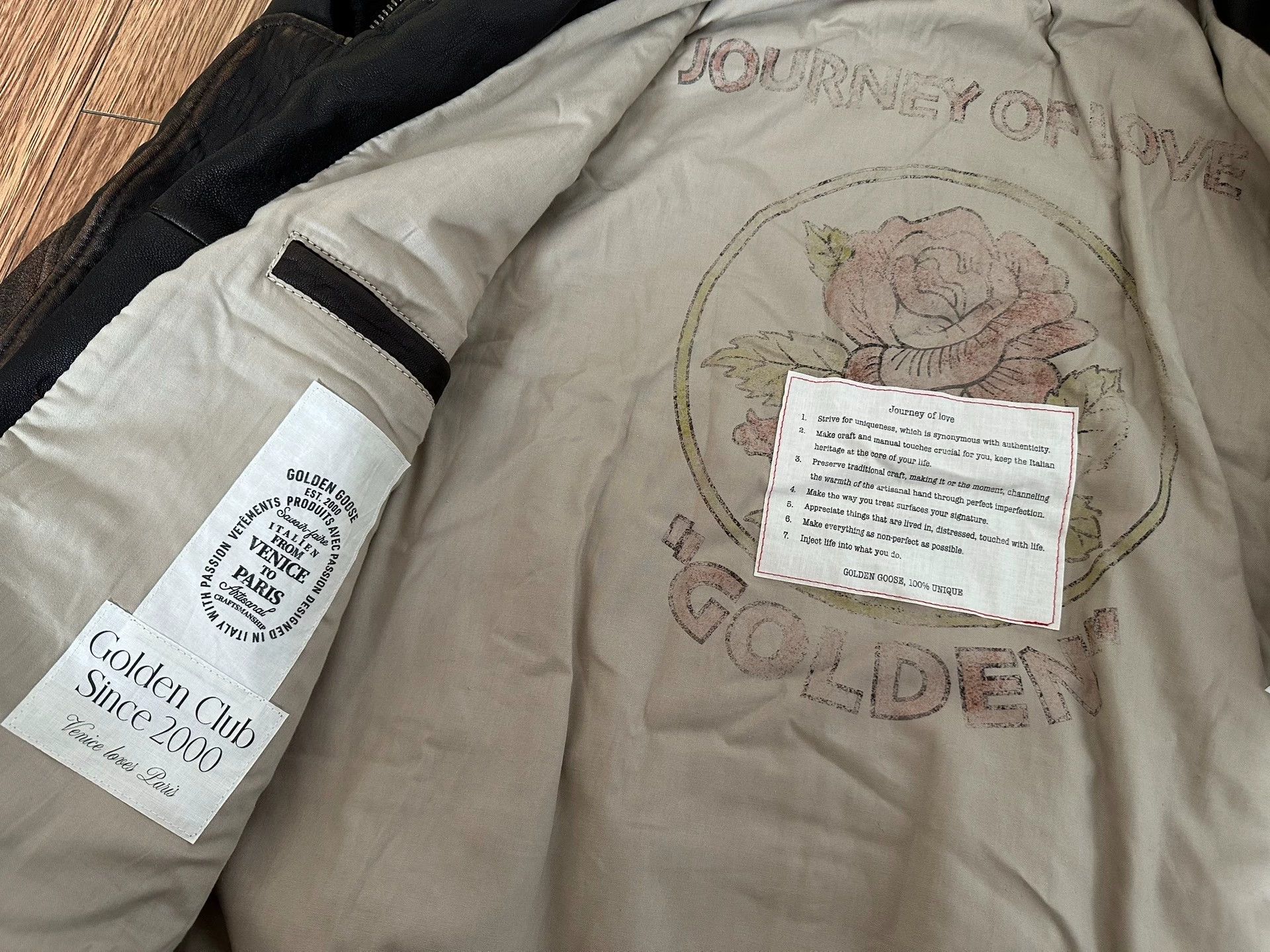 Golden Goose Golden Goose Louis Aviator Sheep Leather Worn 46 Oversize Size US S / EU 44-46 / 1 - 6 Thumbnail