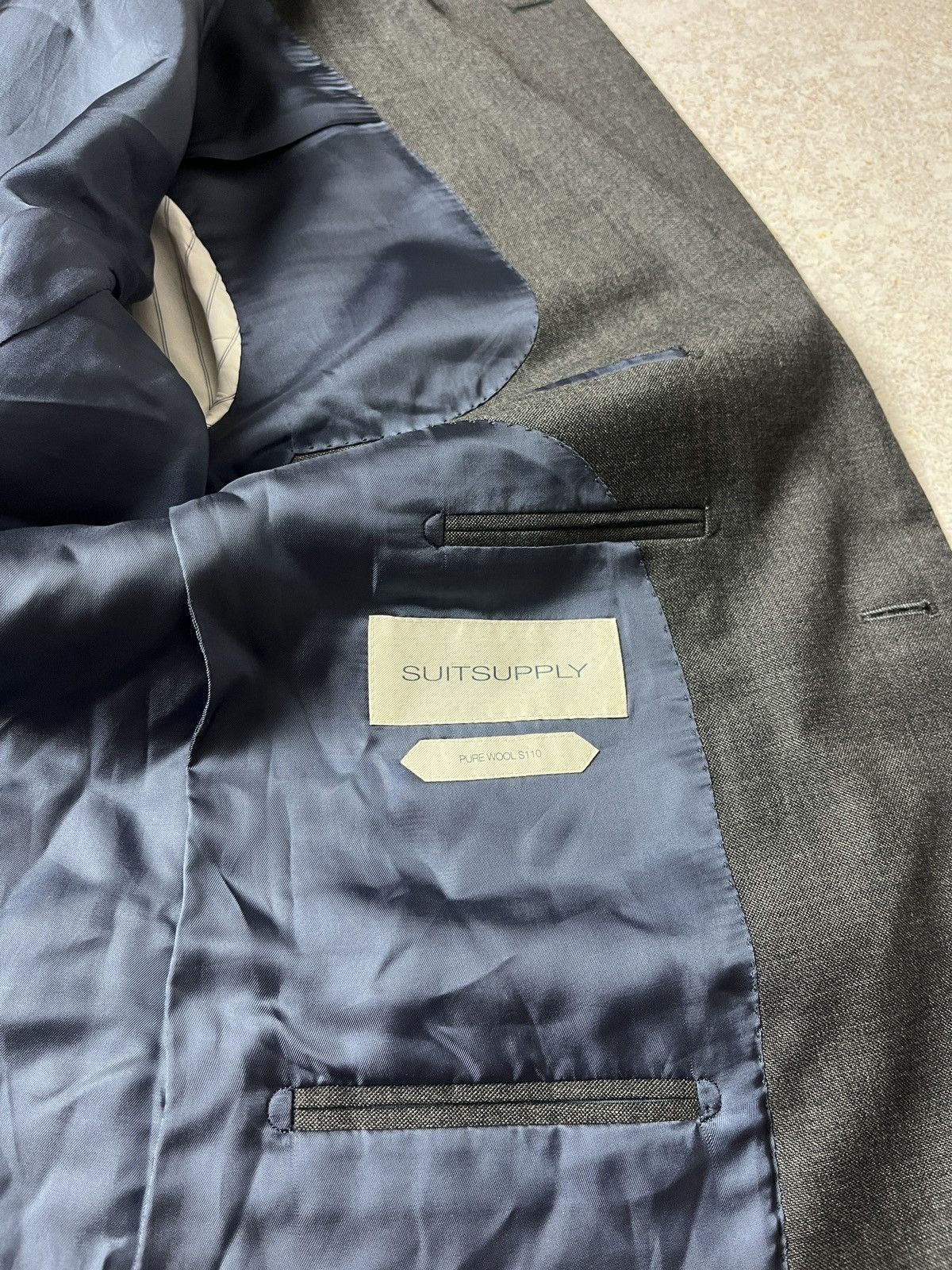 Suitsupply SUITSUPPLY Lazio Single Breasted Blazer Size 42S - 6 Thumbnail