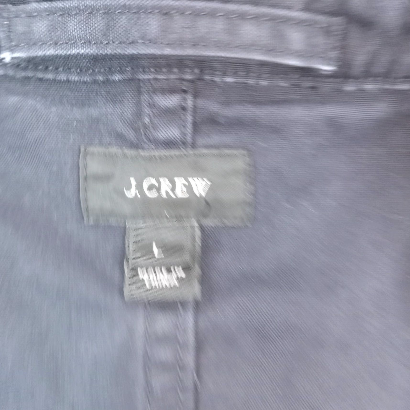 J.Crew J.Crew Womens Large Blue Long Sleeve Button Front Casual Jacket Size L / US 10 / IT 46 - 5 Thumbnail