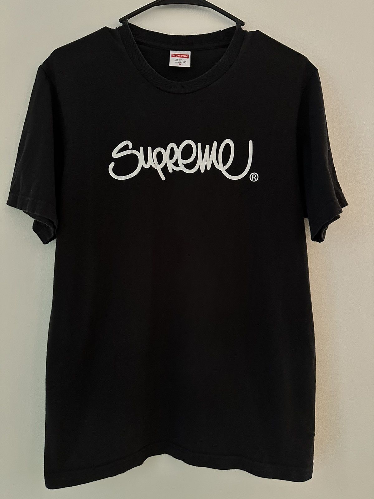 Supreme Supreme Handstyle Tee Size US S / EU 44-46 / 1 - 1 Thumbnail
