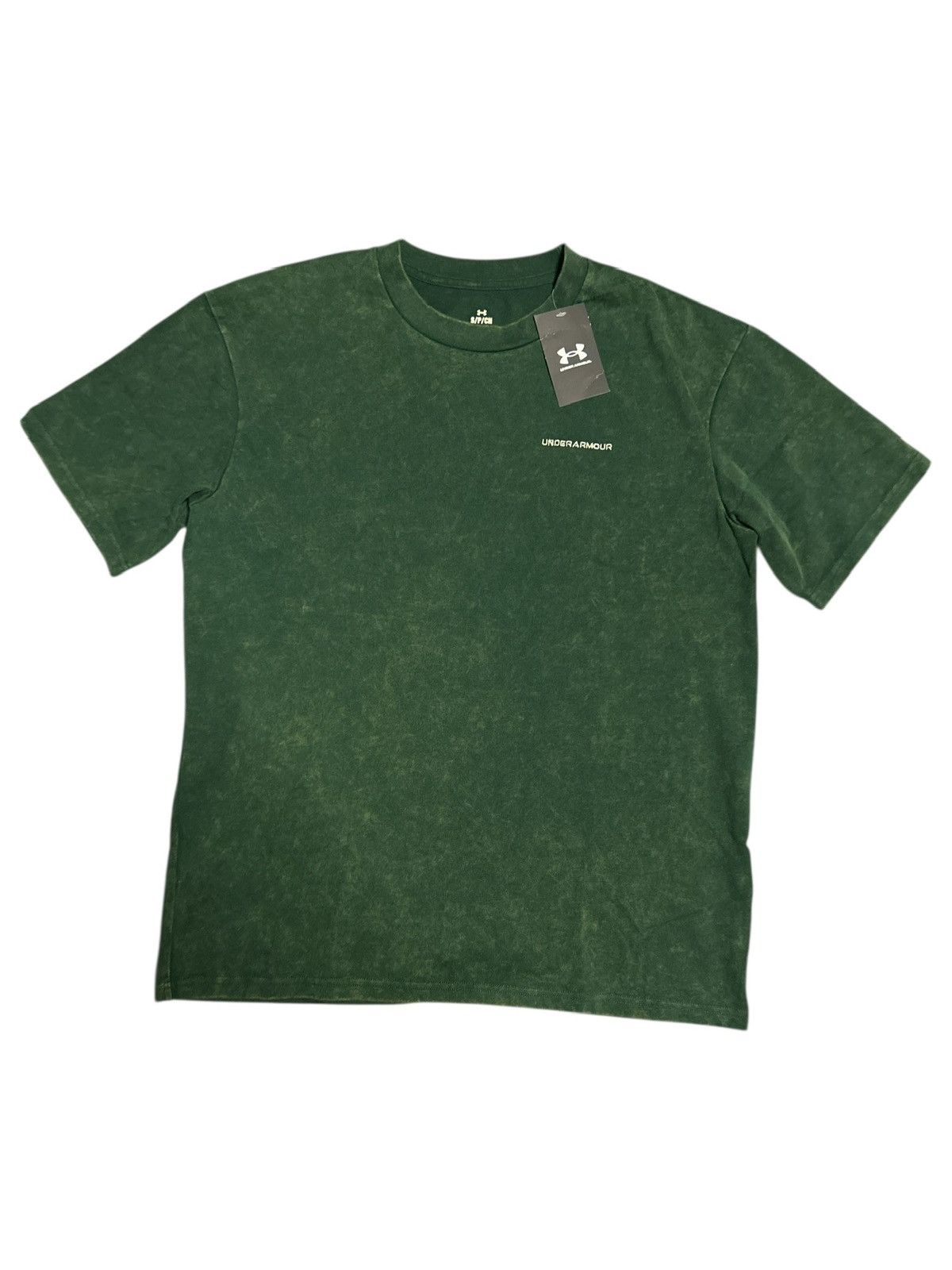 Under Armour Under Armour Oversized Distressed T-Shirt - Men’s S - Green Size US S / EU 44-46 / 1 - 1 Thumbnail