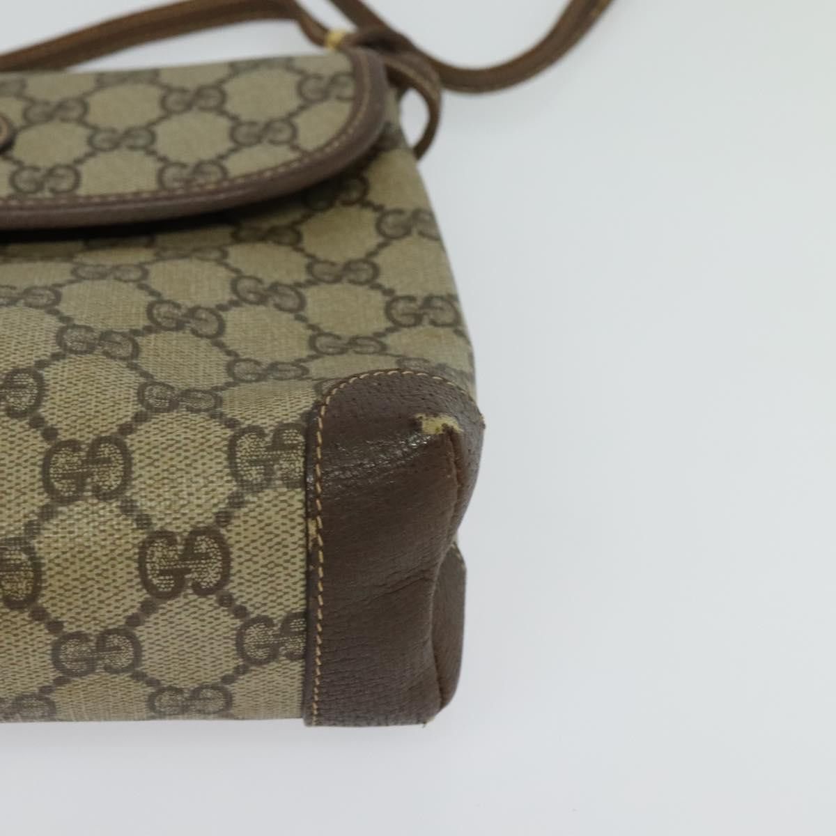Gucci GUCCI GG Supreme Shoulder Bag Pvc Beige Gold Size ONE SIZE - 14 Thumbnail