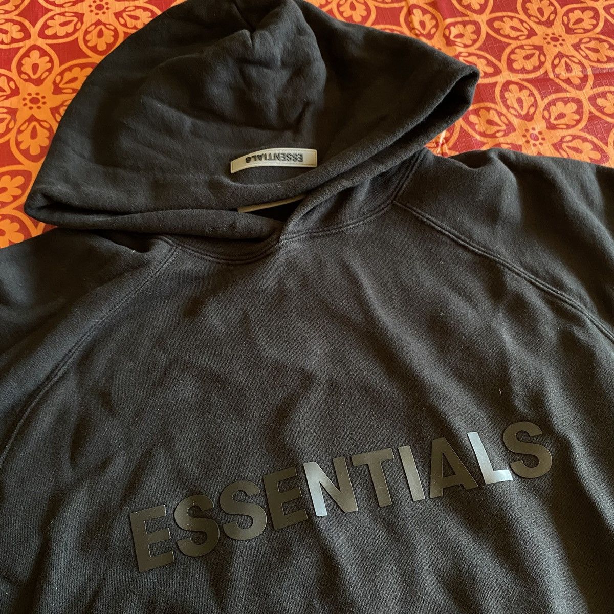 Fear of God Fear Of God Essentials Hoodie Black Small Authentic FOG Size US S / EU 44-46 / 1 - 2 Thumbnail