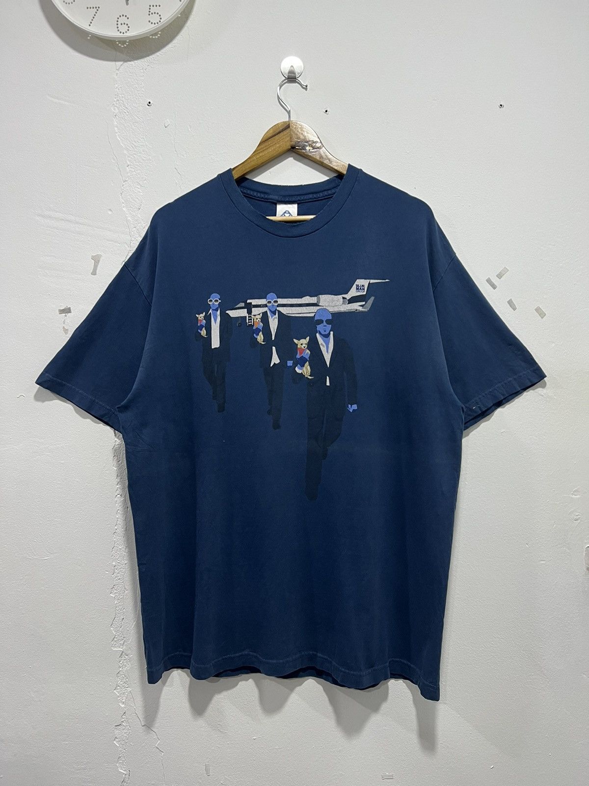 Band Tees × Vintage Vintage Blue Man Group Band Tour Tshirt Size US XL / EU 56 / 4 - 1 Thumbnail