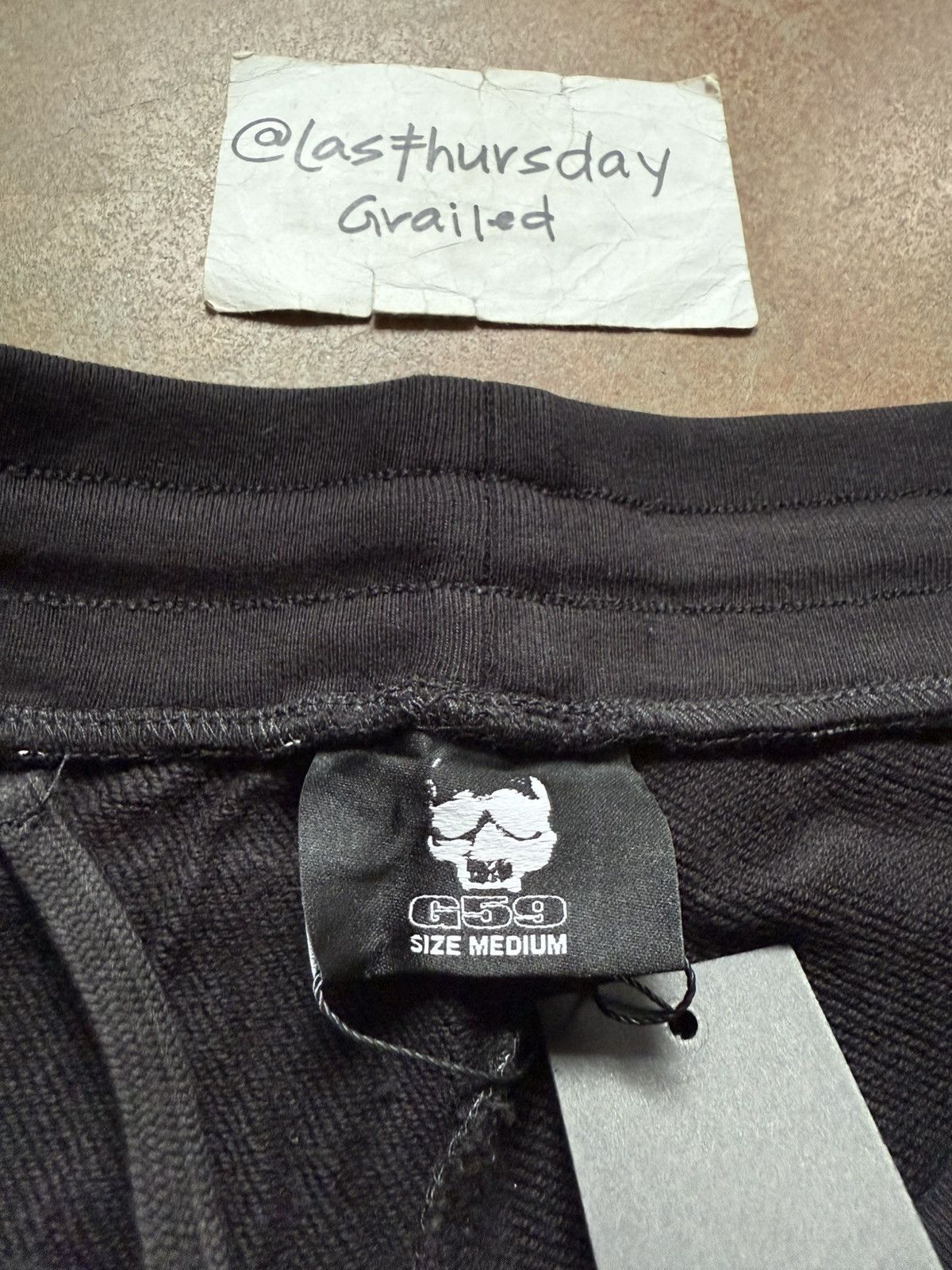 G59 Records $UICIDEBOY$ G59 Records Razor Sweatpants Black Medium Size US 32 / EU 48 - 6 Thumbnail