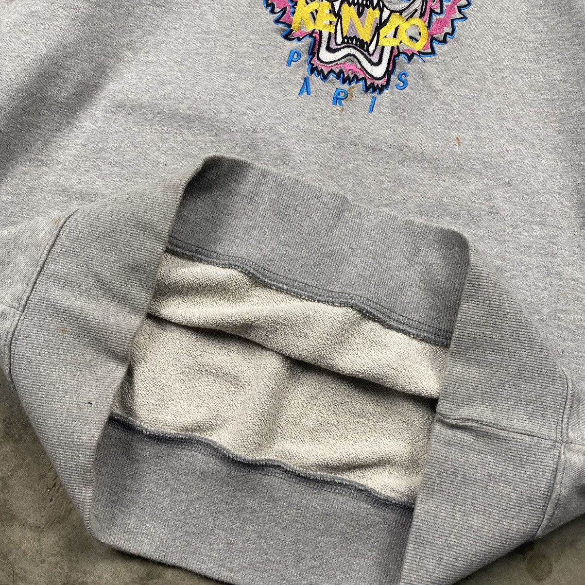 Designer × Japanese Brand × Kenzo Vintage Kenzo Embroidery Crewneck Size US L / EU 52-54 / 3 - 6 Thumbnail