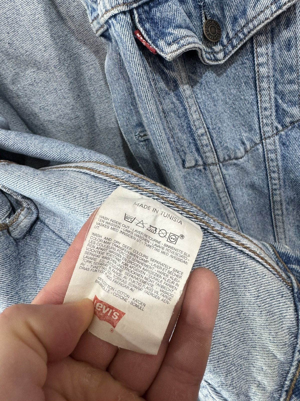 Levi's Levis Vintage 90s Trucker Denim Jacket Rare 70503 Hype Size US M / EU 48-50 / 2 - 7 Thumbnail
