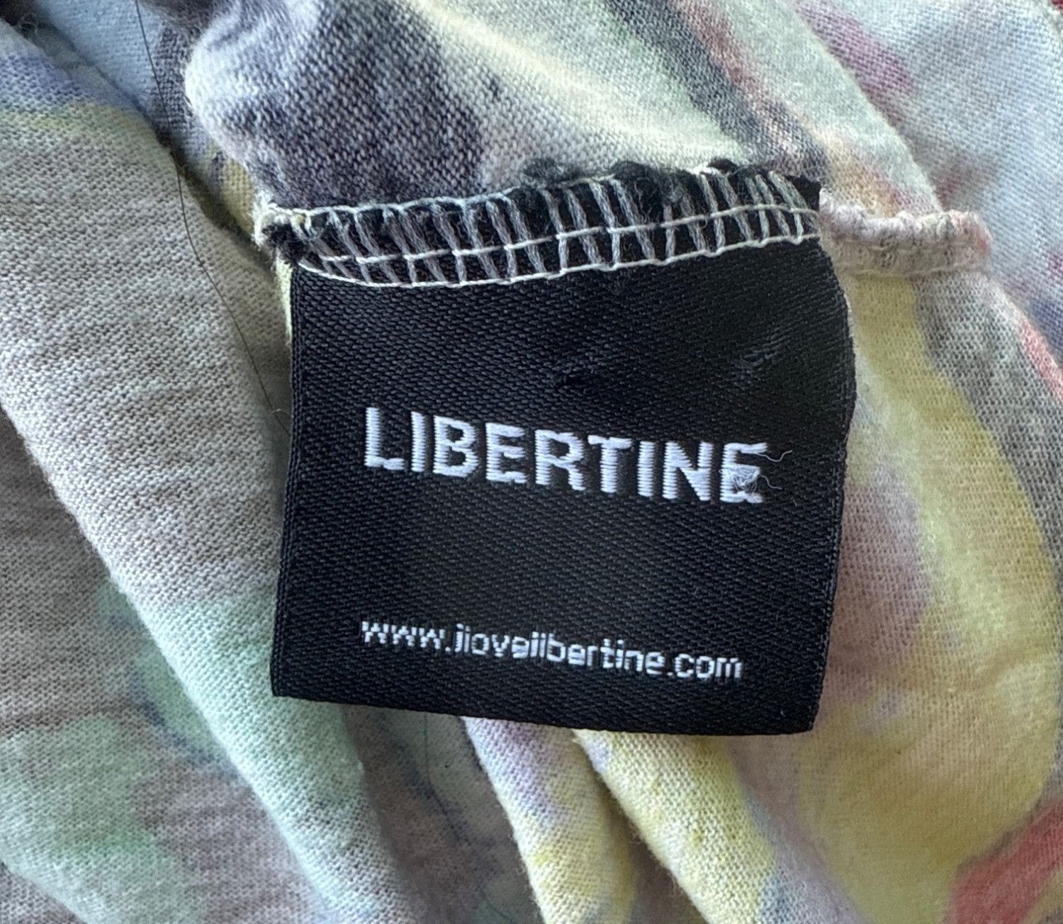 Libertine Libertine Skull Graphic Print T-Shirt Short Sleeve Crew Neck Size S / US 4 / IT 40 - 6 Thumbnail