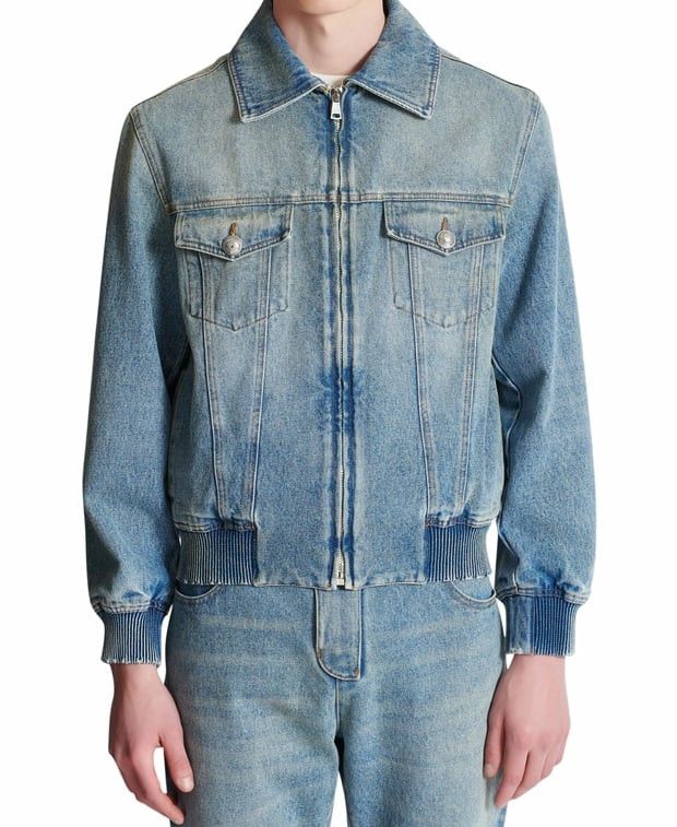 Denim Jacket in Blue, Men's