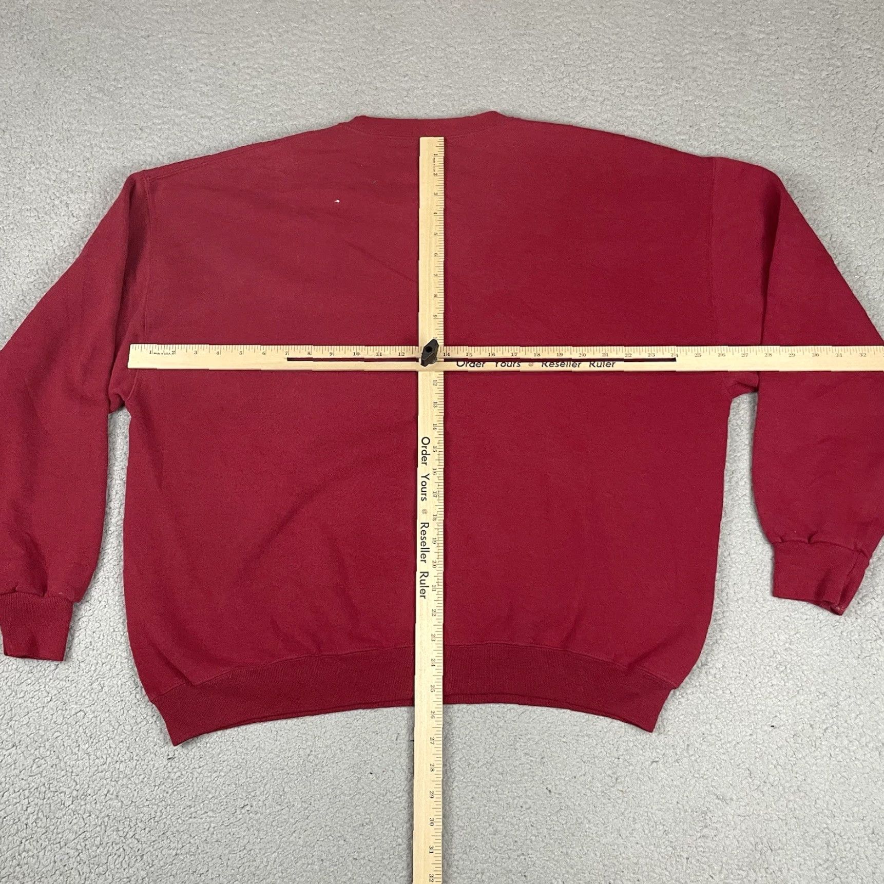 Russell Athletic VINTAGE Russell Athletic Sweatshirt Adult L Red Crewneck Fleece VTG Pullover Logo Mens Size US L / EU 52-54 / 3 - 7 Thumbnail
