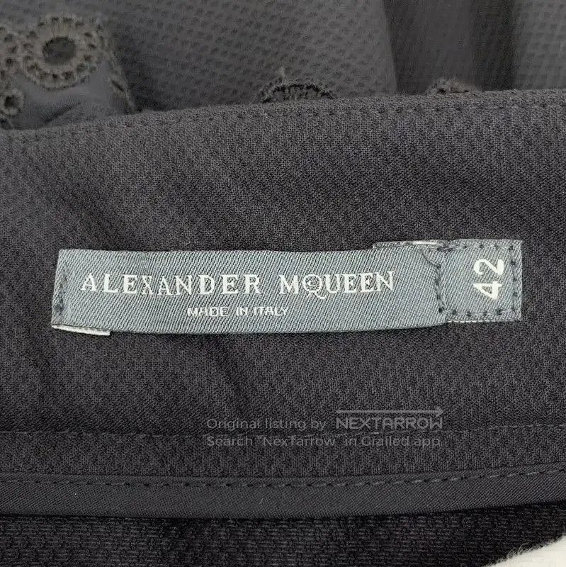 Alexander McQueen Alexander McQueen Black Cotton Ruffled Skirt . Size 26" / US 2 / IT 38 - 5 Thumbnail