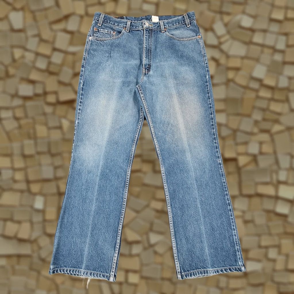 Levi's VINTAGE Levi's 517 Jeans Mens Blue W36 L28 Bootcut 90s Shirt Jeans Mens Blue 517 Bootcut 90s Size US 36 / EU 52 - 1 Thumbnail