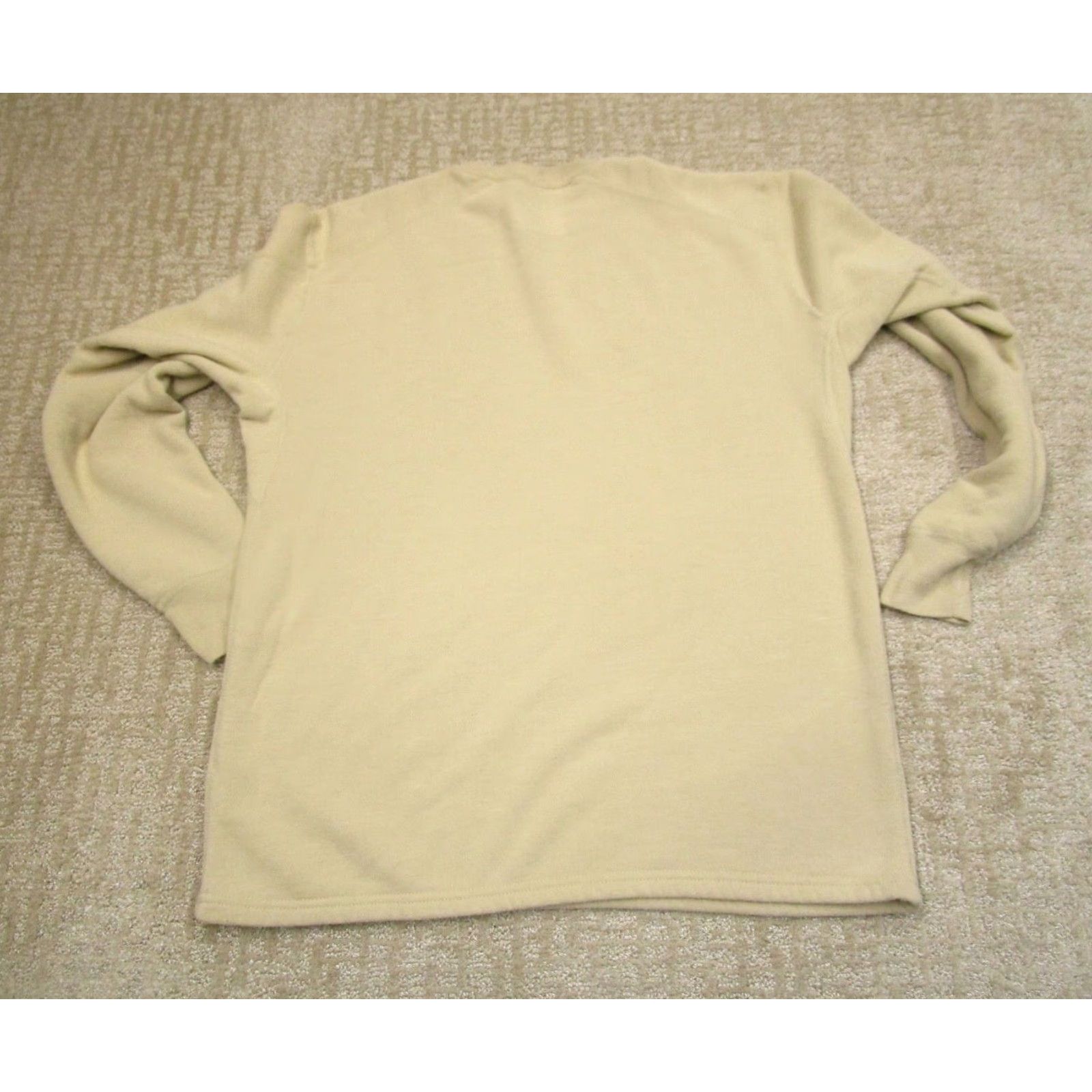 Vintage XGO Sweater Mens Medium Brown Phase 4 Flame Retardant Sweatshirt US Military Shirt Size US M / EU 48-50 / 2 - 4 Thumbnail