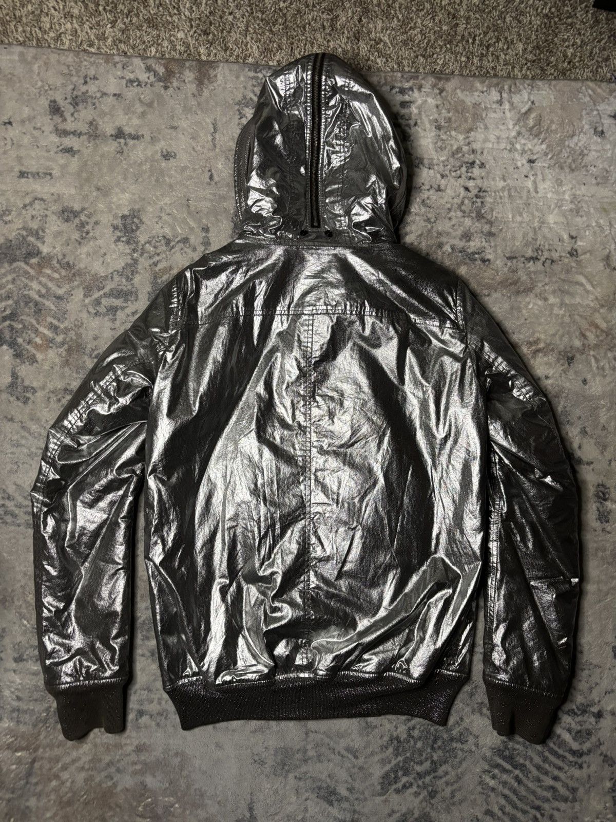 Rick Owens Rick Owens SAMPLE Fw13 Plinth Glitter Exploder Jacket Size US M / EU 48-50 / 2 - 19 Thumbnail