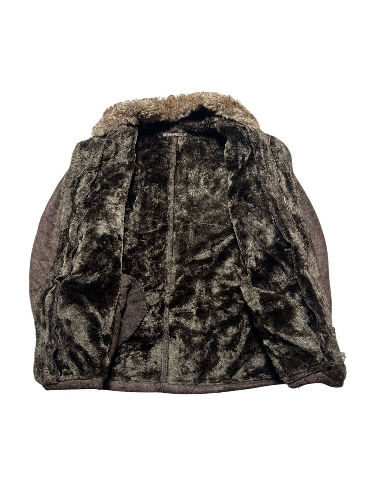 Japanese Brand Japanese Archive Vkei Fur Sherpa Suede Jacket Size US M / EU 48-50 / 2 - 7 Thumbnail
