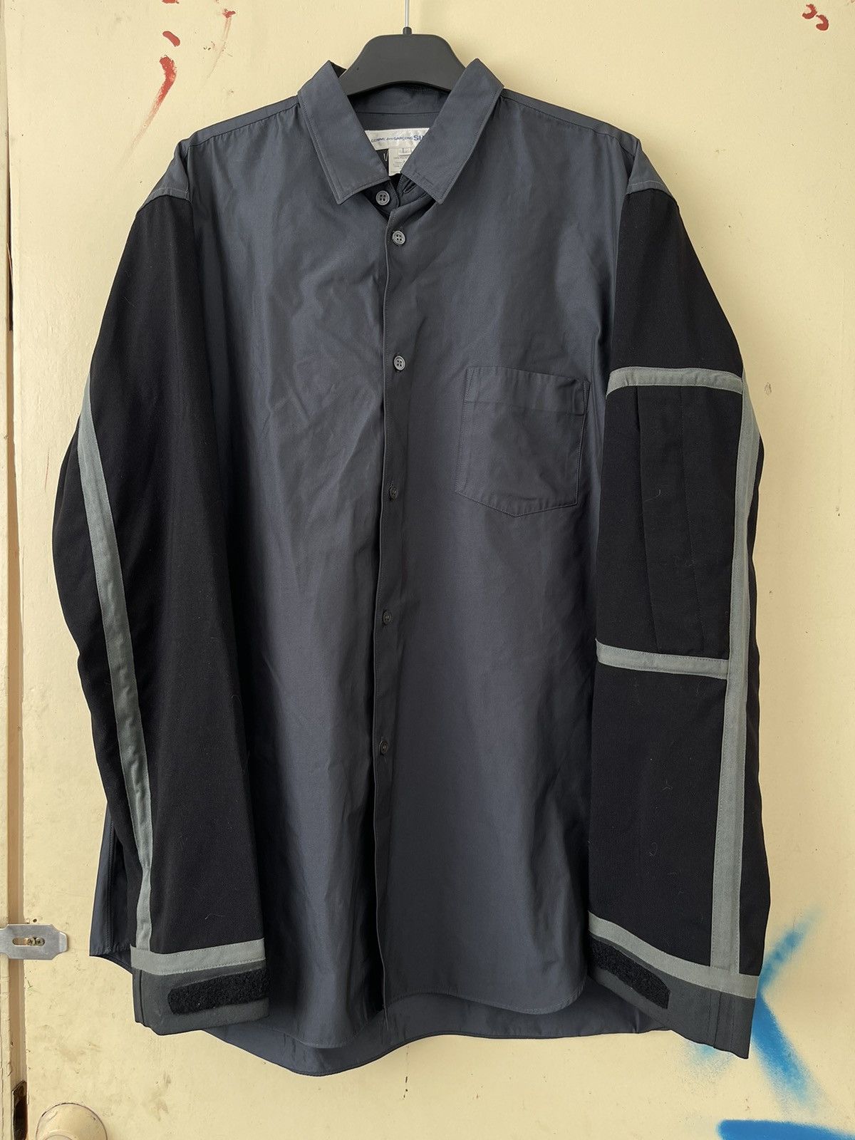 Comme des Garcons × Japanese Brand Comme Des Garcons Shirt Polyester Size US L / EU 52-54 / 3 - 1 Thumbnail