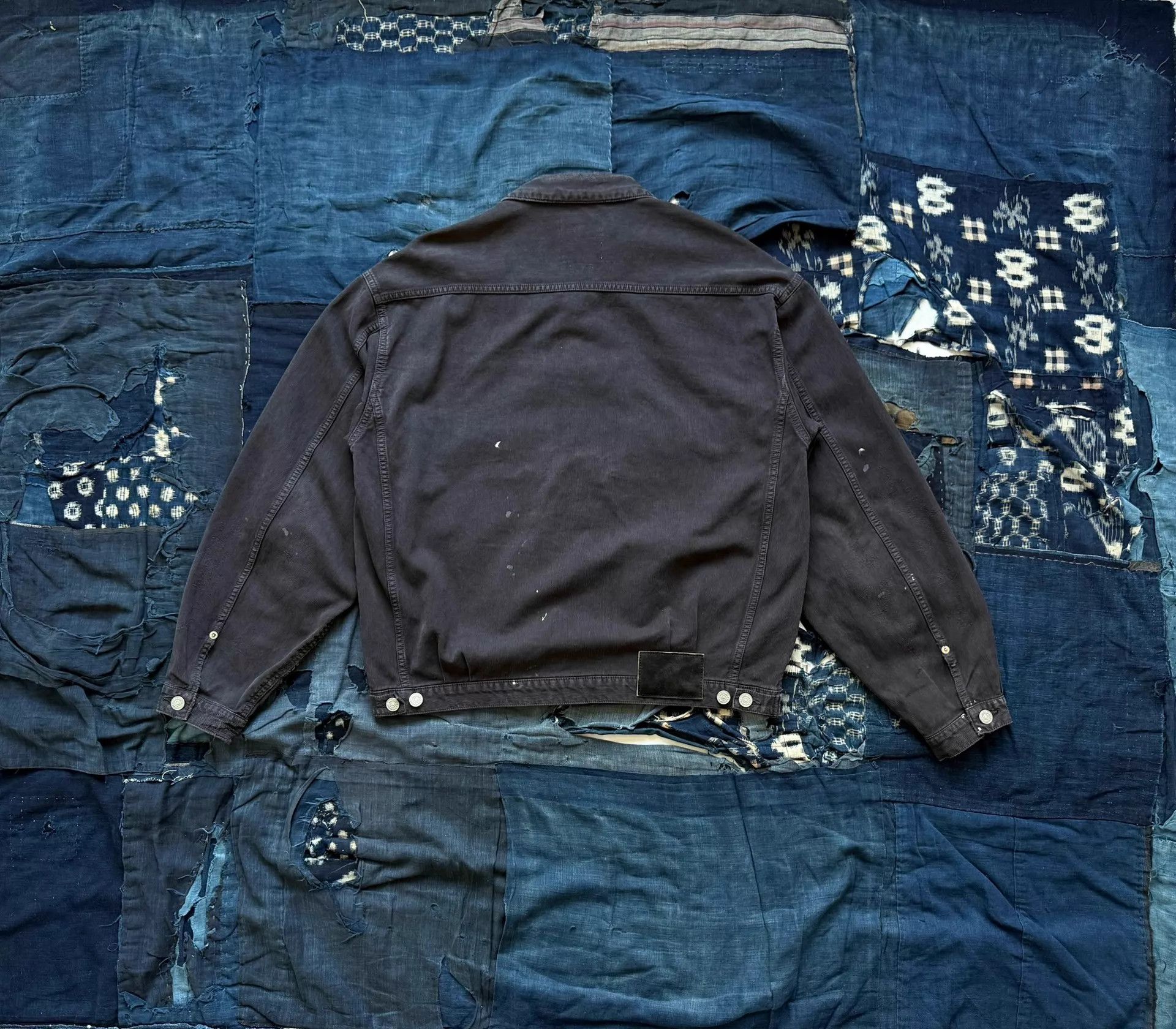 Visvim VISVIM 22SS 101XX JKT Deep Black Washed Destructed Size US M / EU 48-50 / 2 - 3 Thumbnail