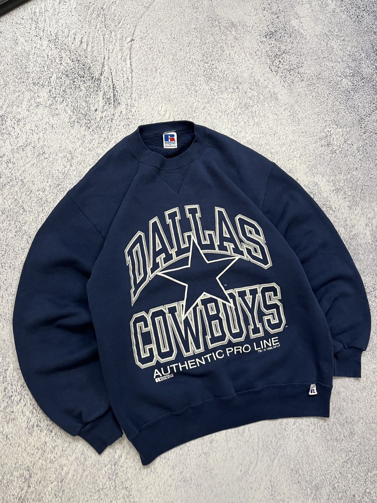 Russell Athletic × Vintage Vintage 1995 Russel Athletic Dallas Cowboys Sweatshirt Boxy Size US M / EU 48-50 / 2 - 4 Thumbnail