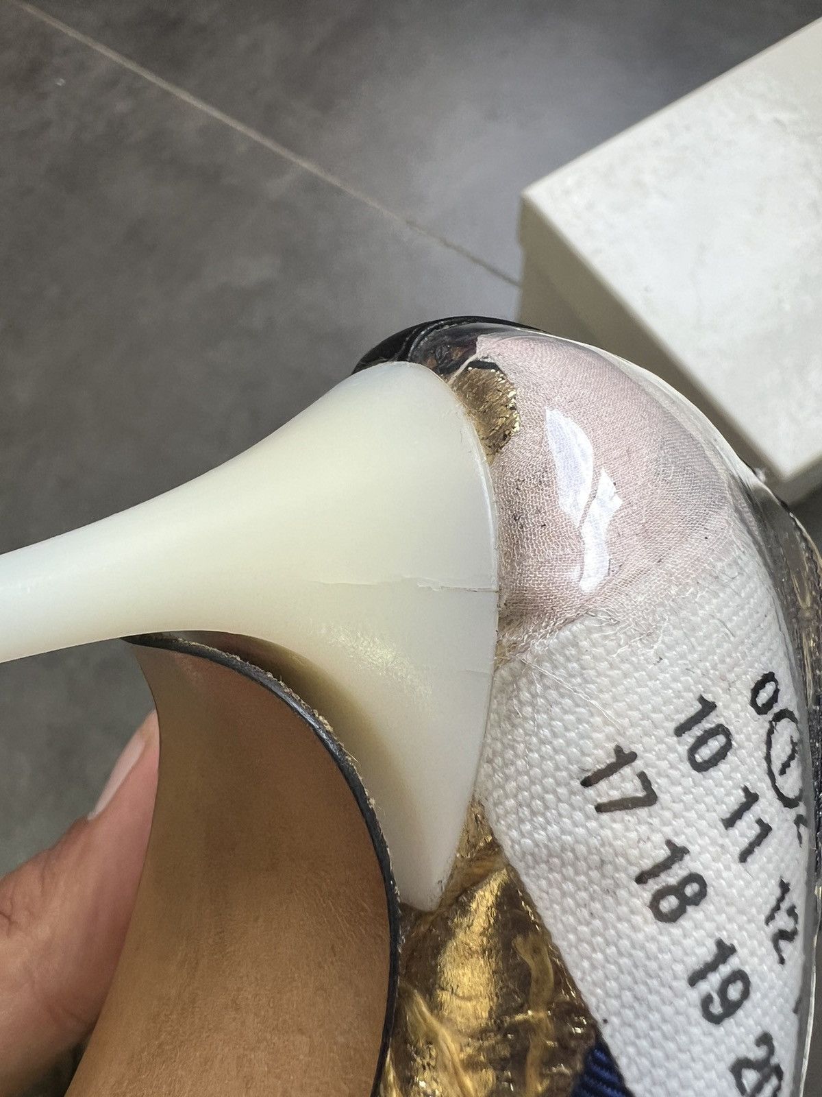 Maison Margiela SS17 Maison Margiela Limited Edition PVC transparent heels Size US 7 / IT 37 - 11 Thumbnail