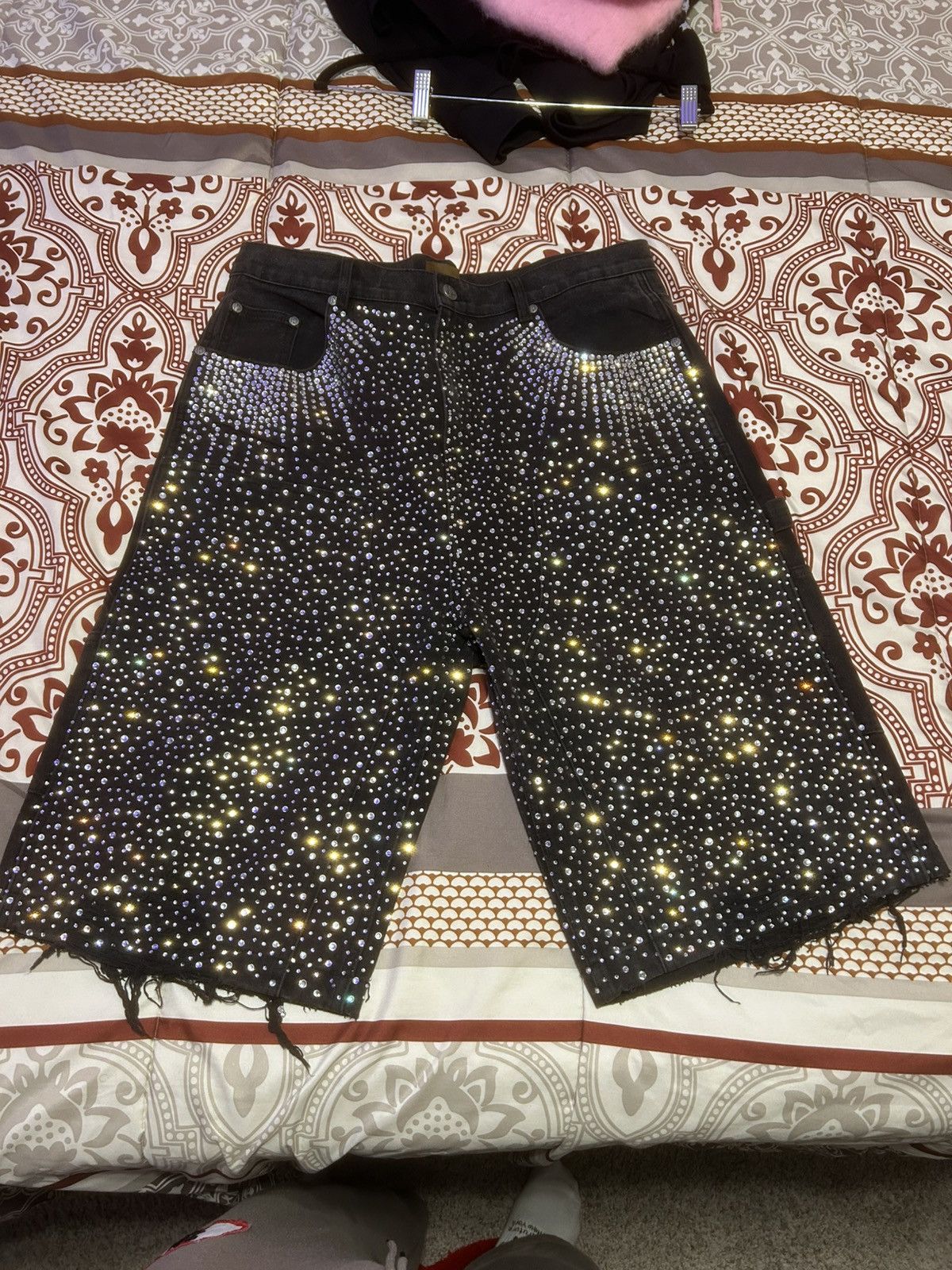 Vintage Redial 20k Diamond Jorts Size US 35 - 2 Thumbnail
