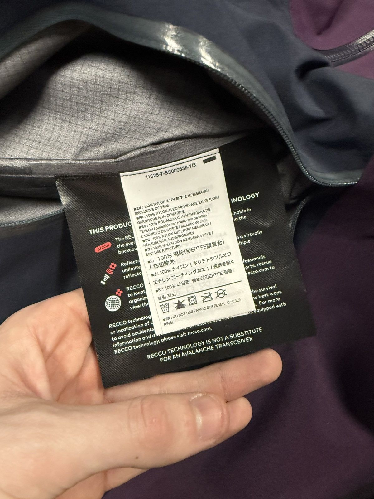 Arc'teryx Arc’teryx two tone rush jacket Size US XL / EU 56 / 4 - 6 Thumbnail