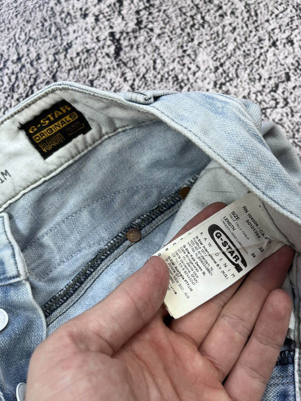G-Star Vintage Y2K G Star double knee biker denim jeans size 32 Size US 32 / EU 48 - 11 Thumbnail
