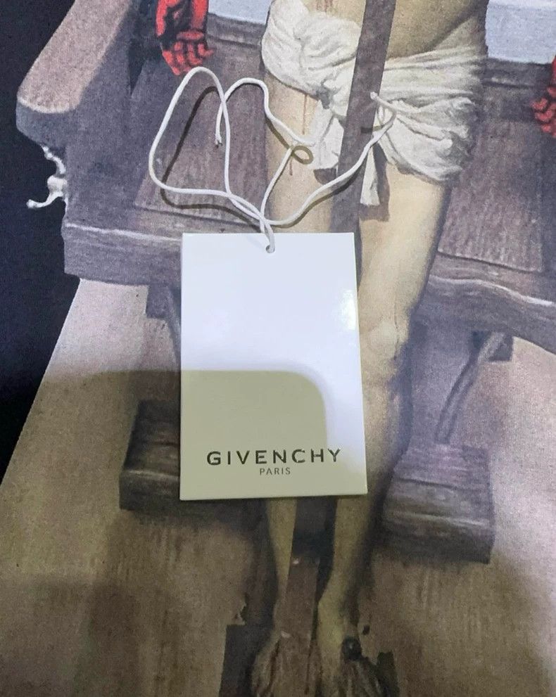 Givenchy Givenchy GVC short-sleeved T-shirt with religious Yesu cru Size US XS / EU 42 / 0 - 6 Thumbnail
