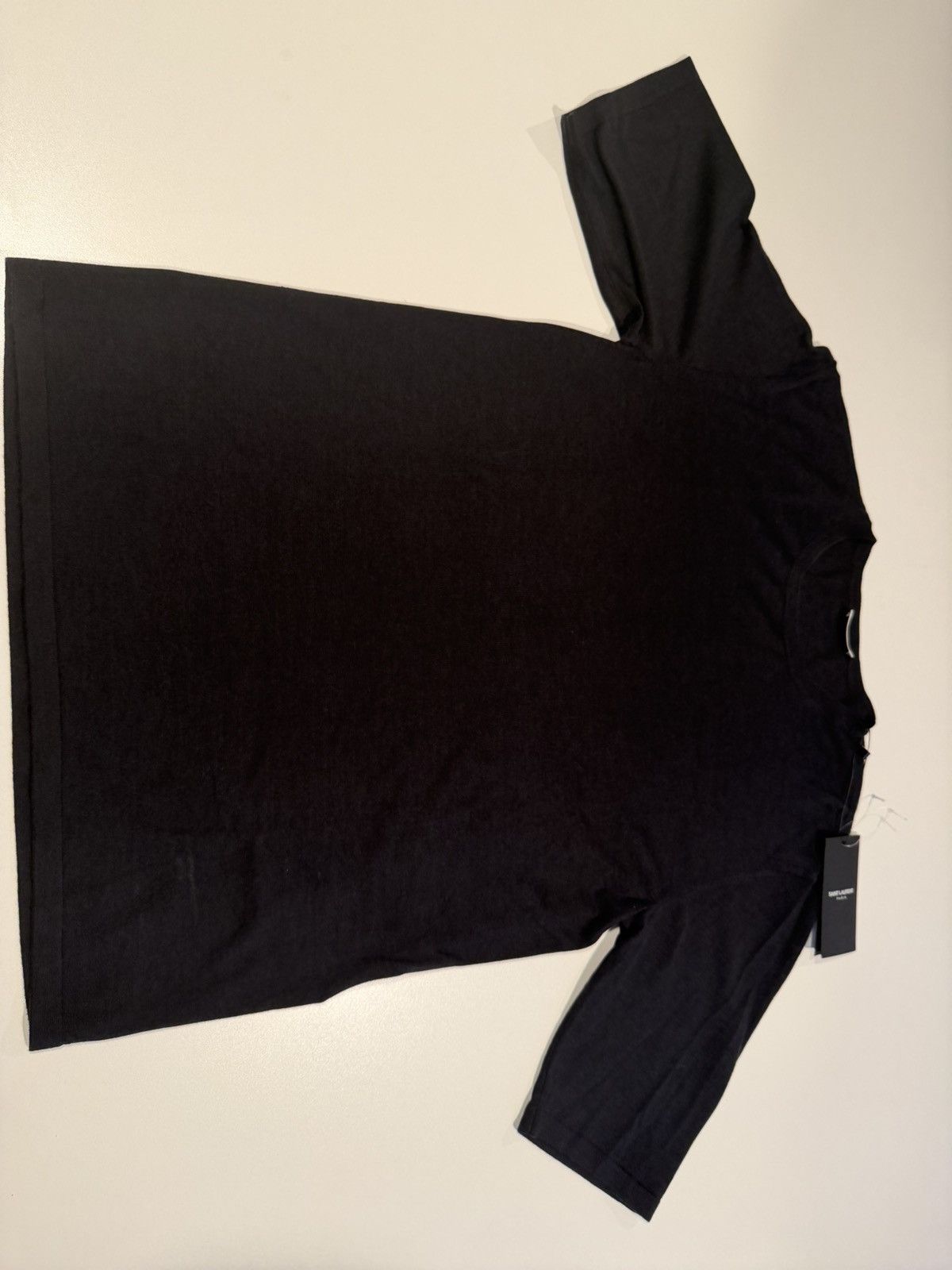 Saint Laurent Paris Saint laurent silk blend t shirt. XS $1290 Size US XS / EU 42 / 0 - 11 Thumbnail