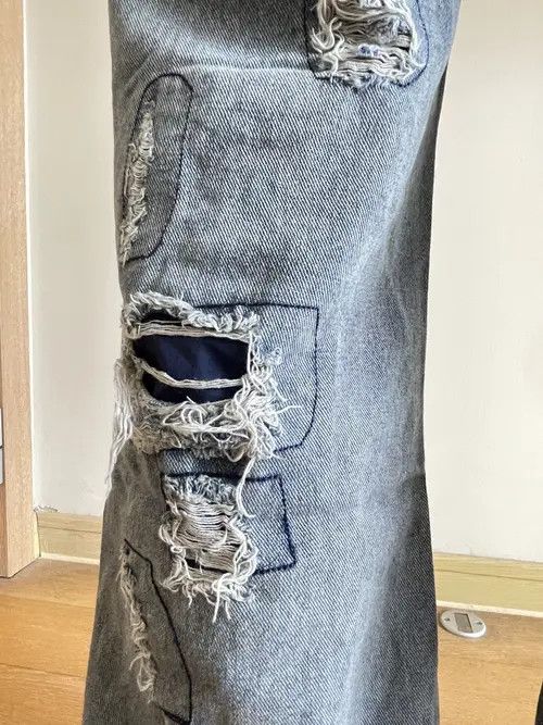 Japanese Brand Retro punk denim pants Size US 32 / EU 48 - 6 Thumbnail