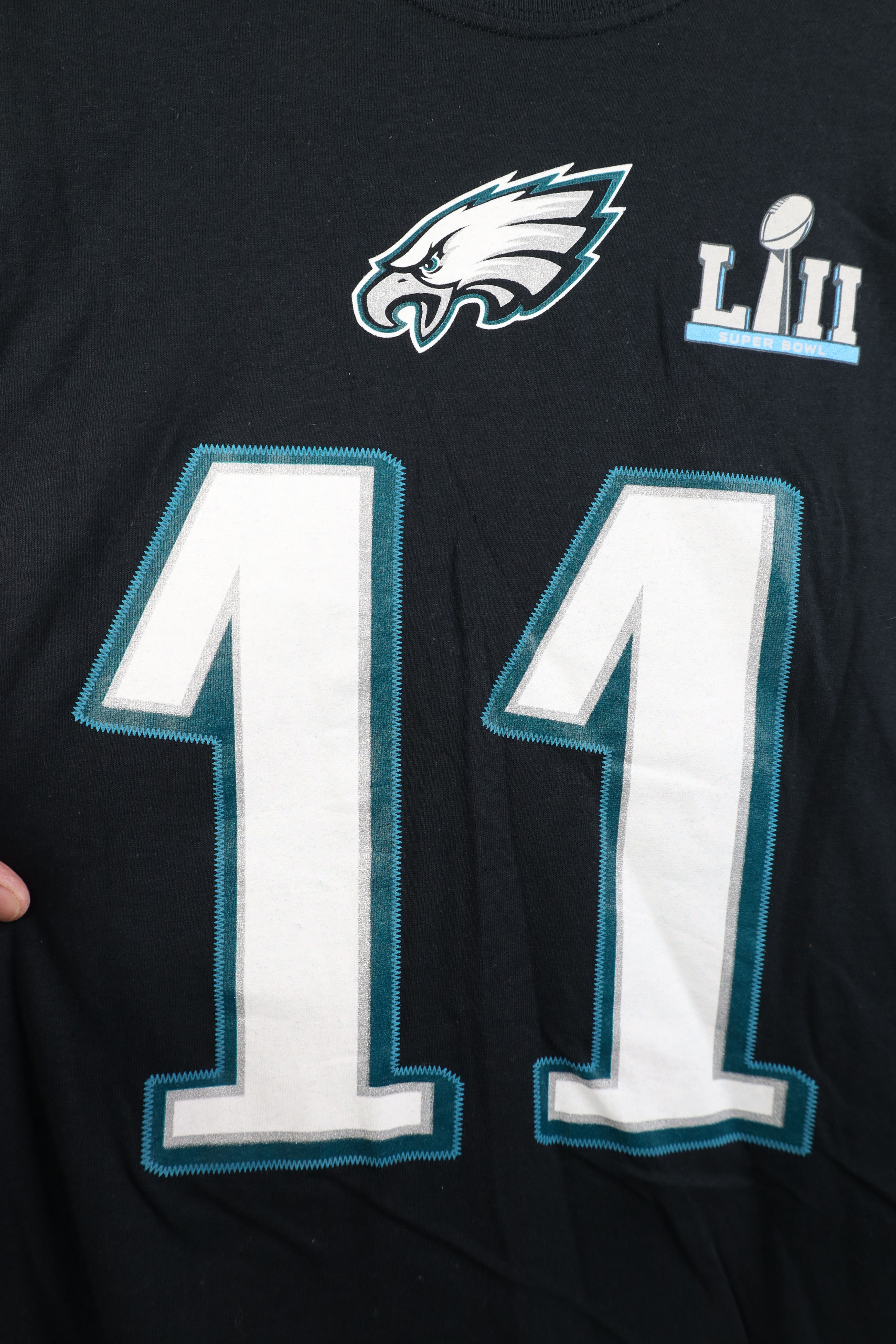 Vintage New Super Carson Wentz Philadelphia Eagles Jersey T-Shirt Size US XXL / EU 58 / 5 - 4 Thumbnail
