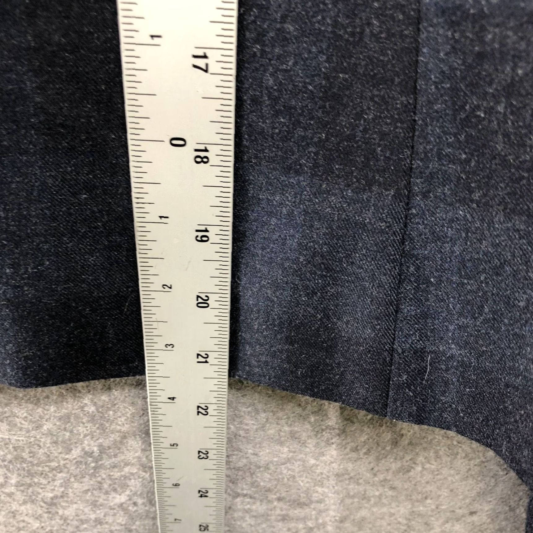Gap VINTAGE Gap Wool Blend Blazer Womens 2 Navy Blue Plaid Dark Academia Preppy Size XS / US 0-2 / IT 36-38 - 7 Thumbnail