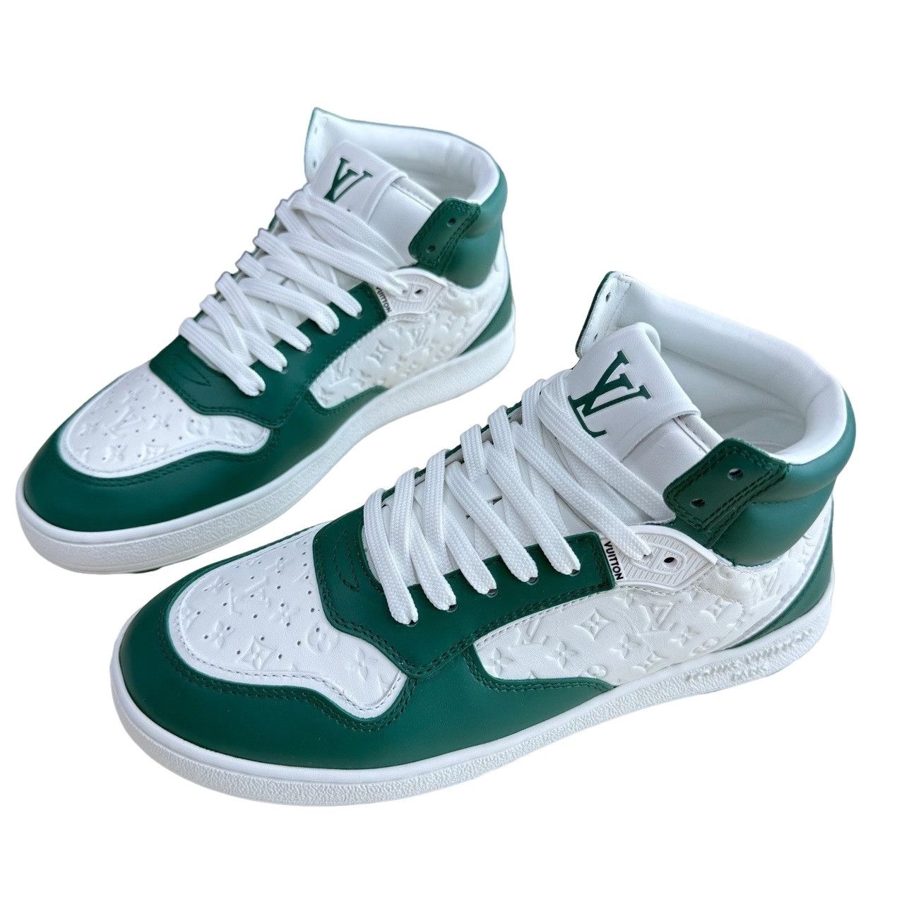 Louis Vuitton Louis Vuitton Monogram Hi-Top Sneakers Size 36 Size US 6 / IT 36 - 1 Thumbnail