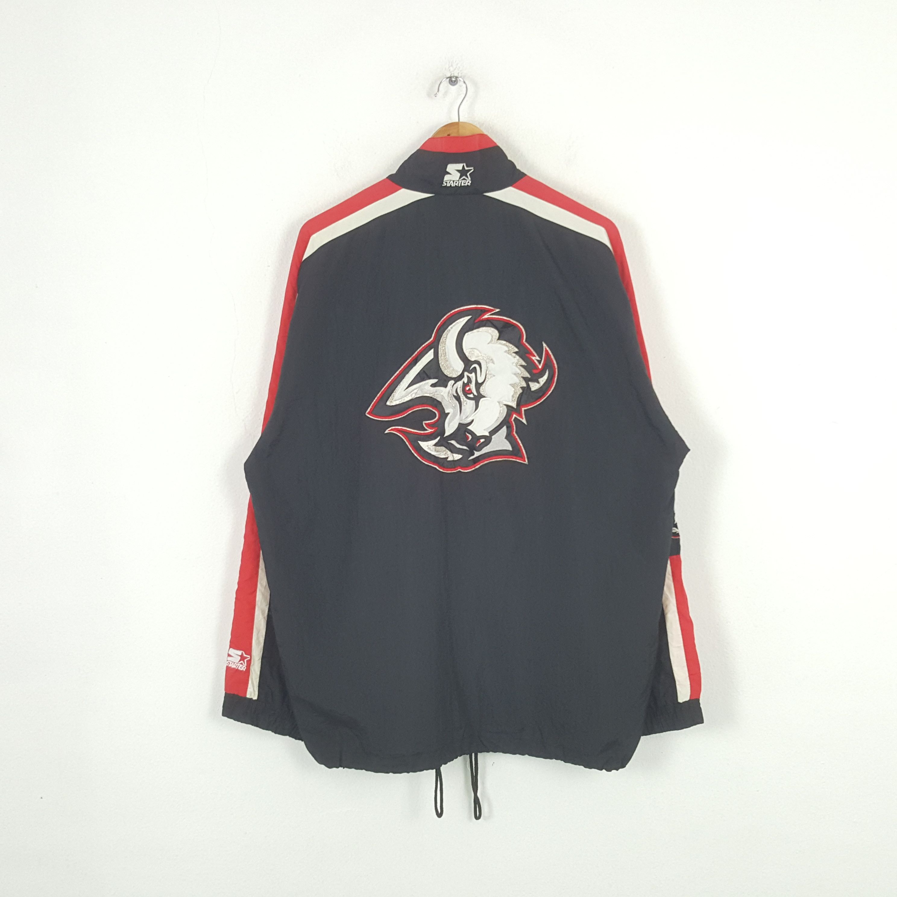 NFL × Starter × Vintage Vintage Sabres Starter Football Team Jacket C282N15 Size US XXL / EU 58 / 5 - 1 Thumbnail