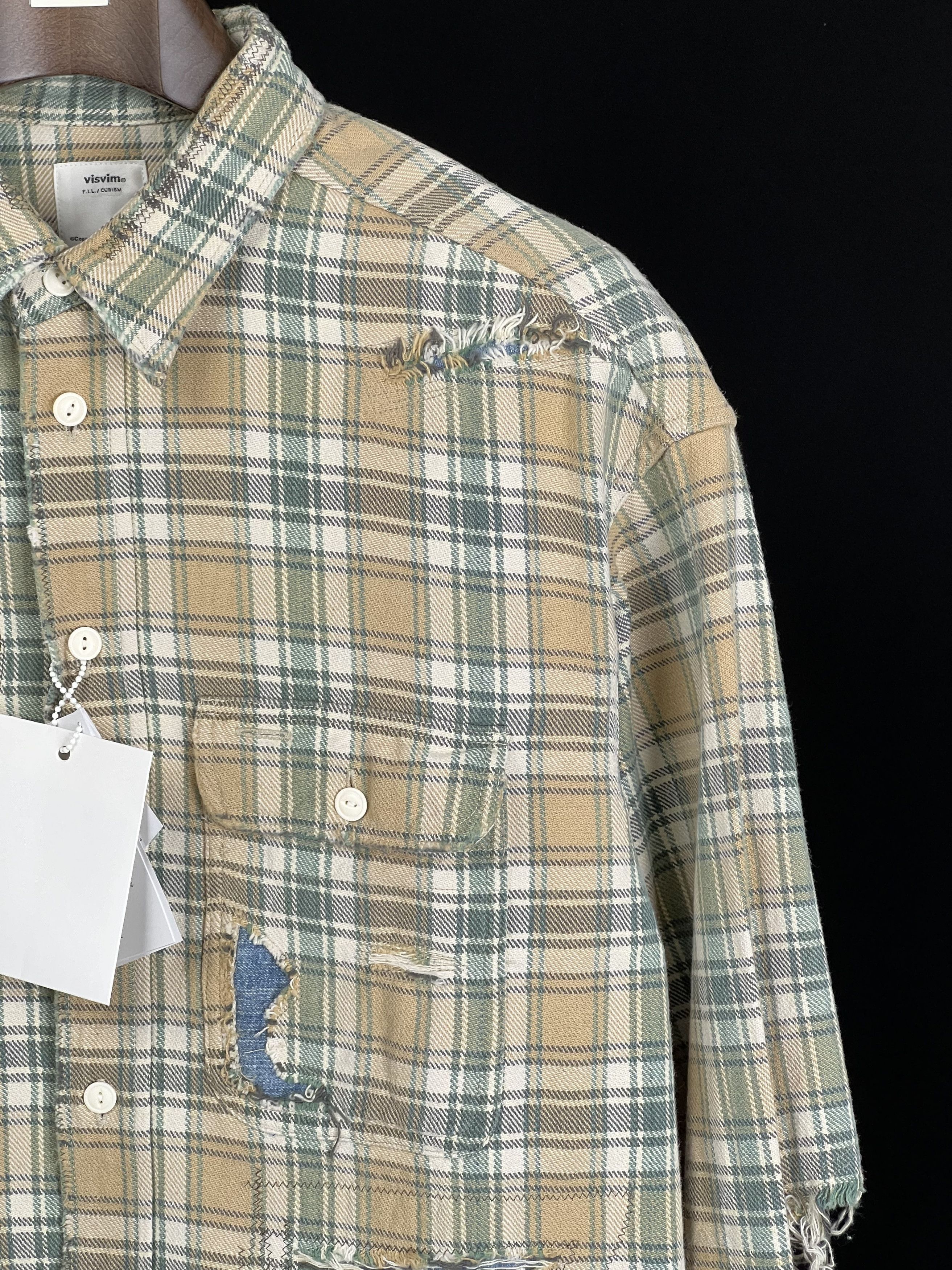 Visvim RARE*Brand New LUMBER SHIRT L/S CRASH Size M Size US M / EU 48-50 / 2 - 4 Thumbnail