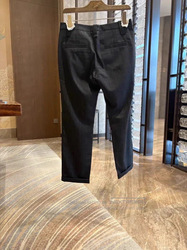 Brunello Cucinelli Brunello Cucinelli Ladies Dress Pants Size 26" / US 2 / IT 38 - 2 Thumbnail