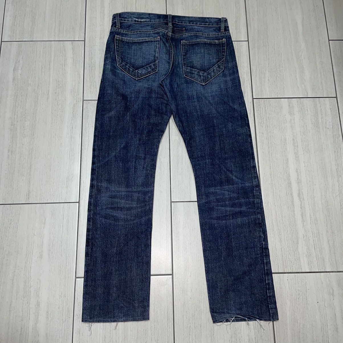 10 Corso Como × Rick Owens Rick Owens Indigo Tired Blue Denim 10 Como Corso Size US 34 / EU 50 - 9 Thumbnail