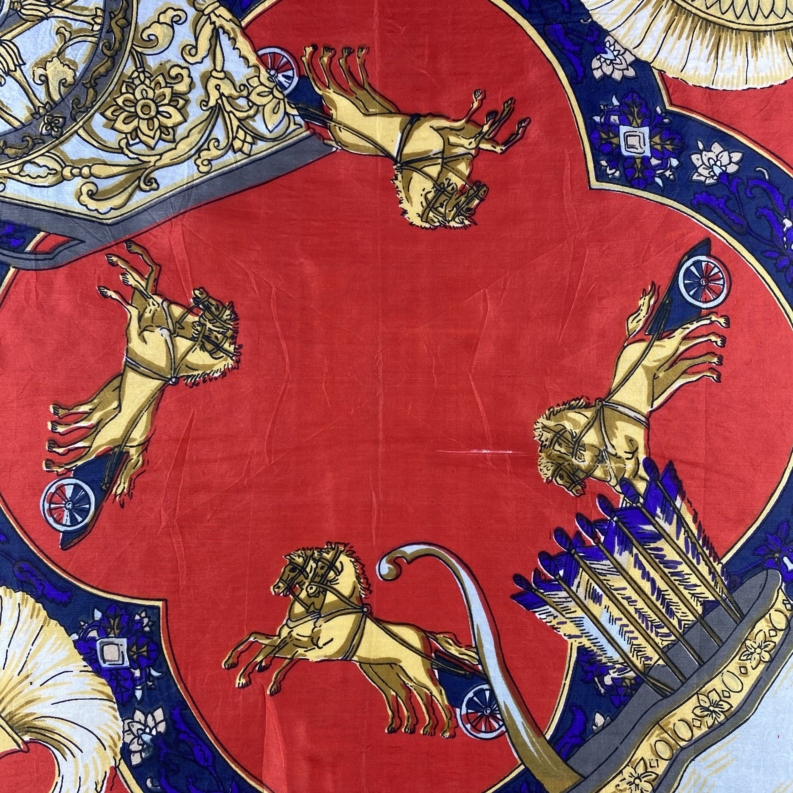 Japanese Brand × Vintage Vintage Italian Silk Scarf Hand Rolled SS047 Size ONE SIZE - 4 Thumbnail