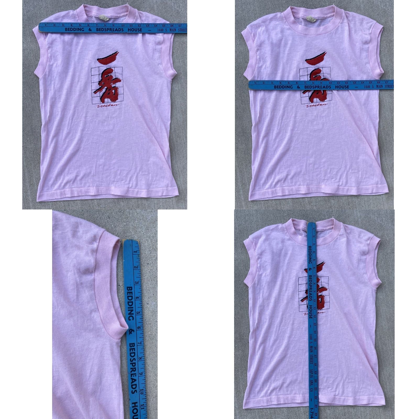 Vintage VINTAGE Screen Stars Muscle Tee Sleeveless T Shirt 1980s Size S Pink Graphic 80s Mens Shirts Size US S / EU 44-46 / 1 - 11 Thumbnail