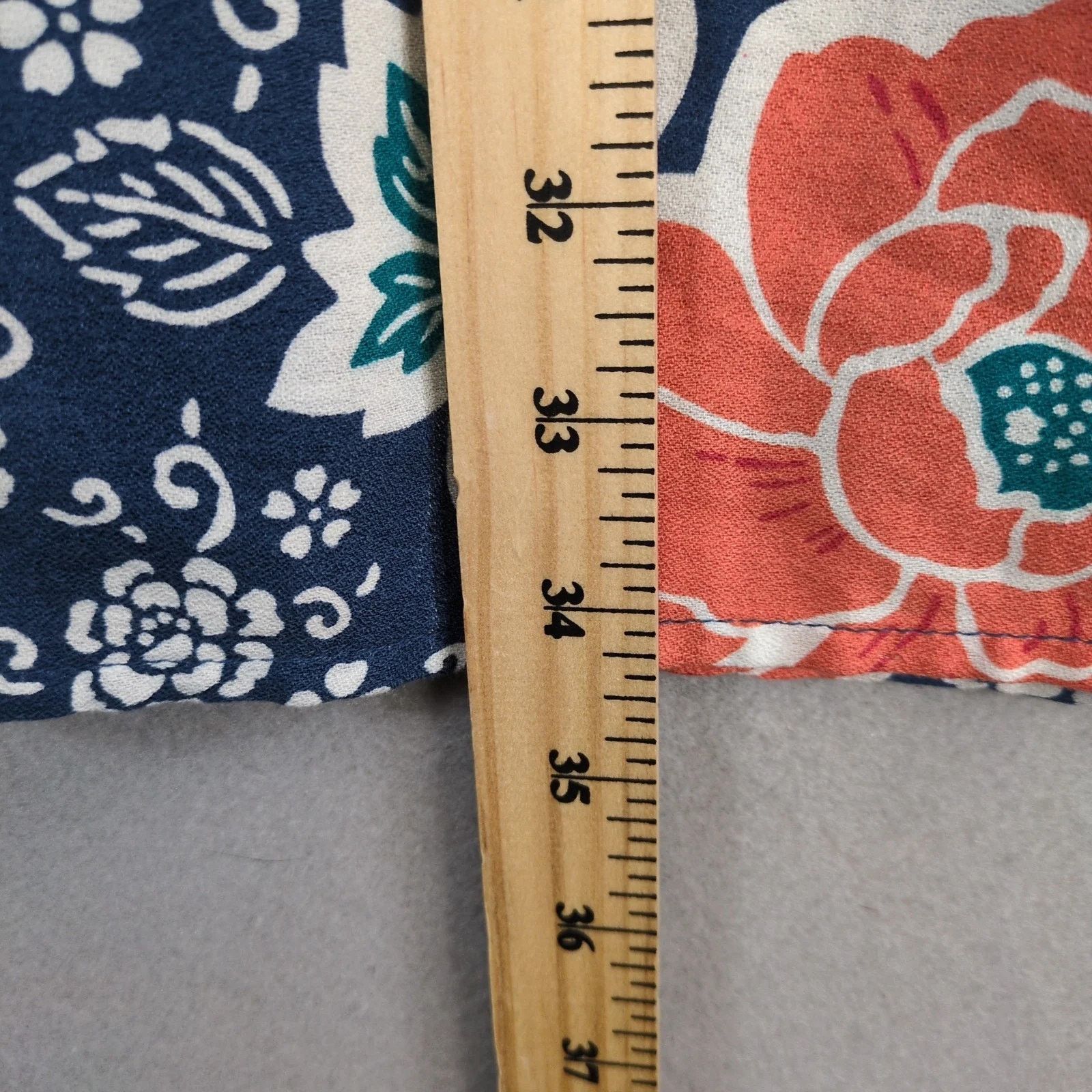 Old Navy NWT Old Navy Floral Bird Print Shift Dress Puff 3/4 Sleeve Size L / US 10 / IT 46 - 7 Thumbnail