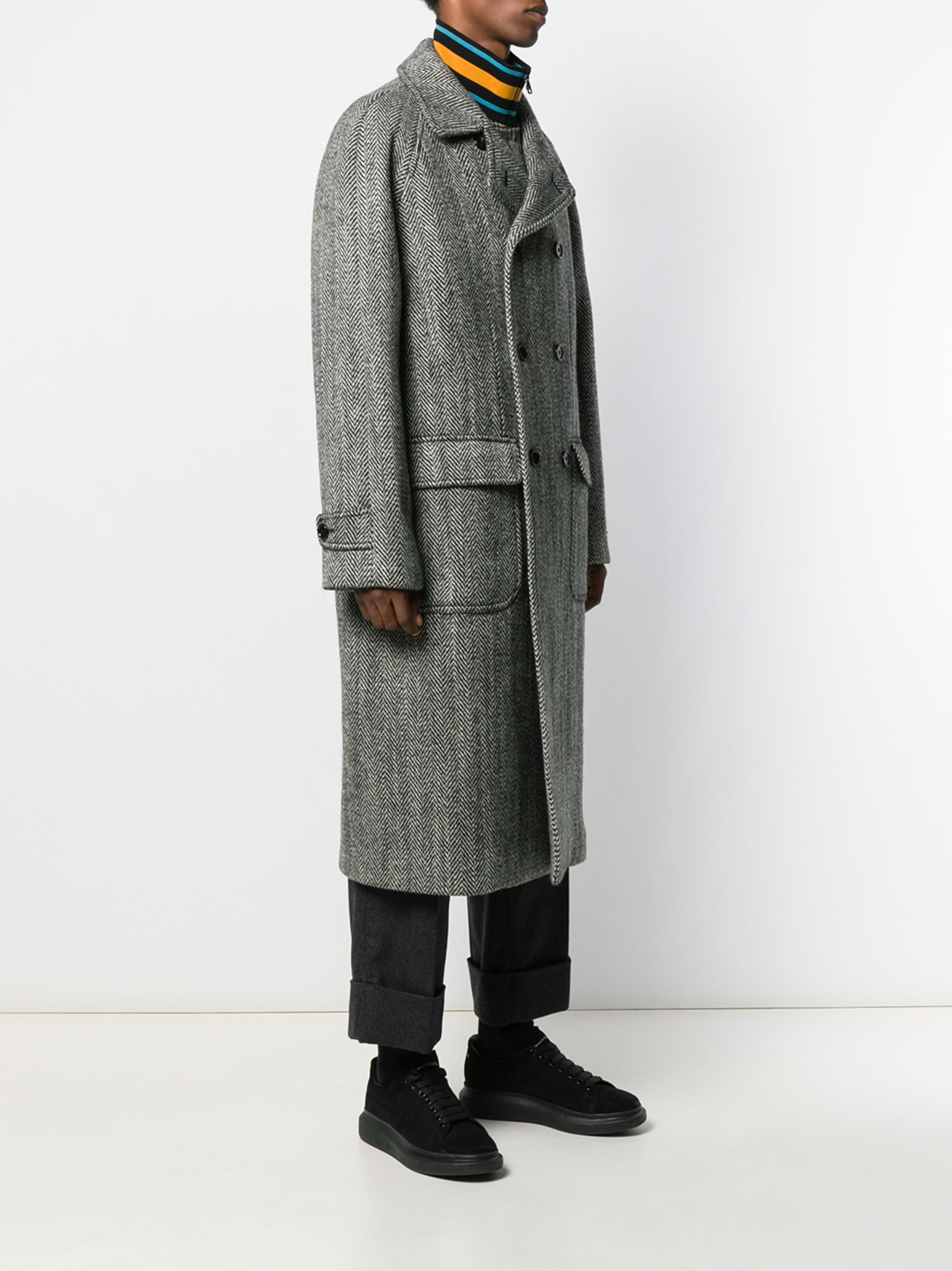 Dolce & Gabbana o1y0125 Coat in Grey Size US M / EU 48-50 / 2 - 3 Thumbnail