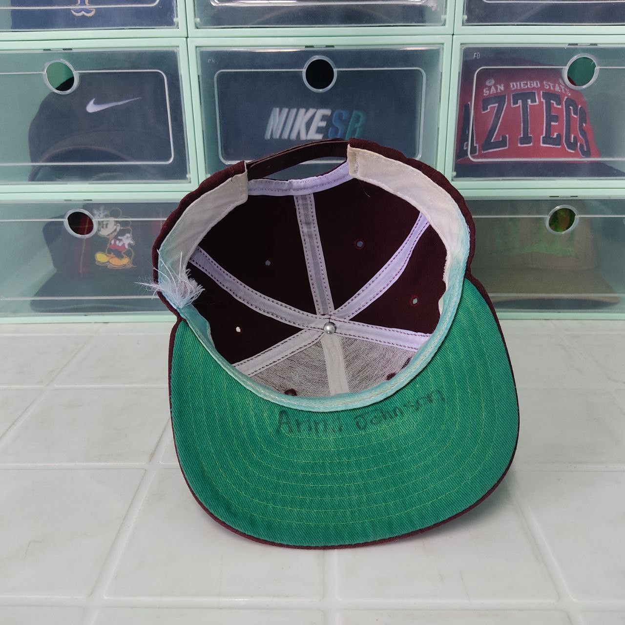 New Era × Vintage Vintage New Era Pro Design SA Size ONE SIZE - 5 Thumbnail