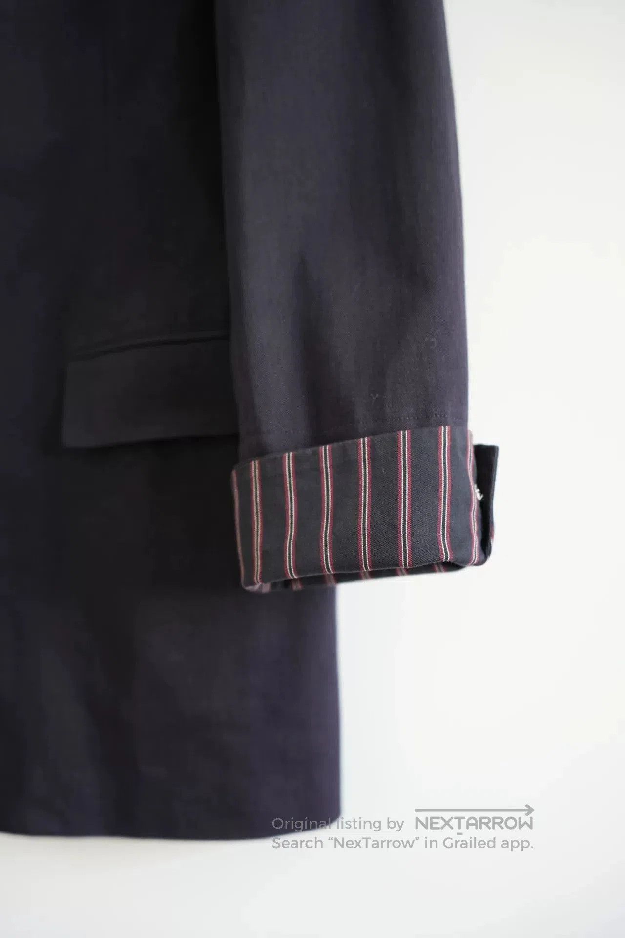 Yohji Yamamoto Yohji Yamamoto Striped Sleeve Blazer. Size US M / EU 48-50 / 2 - 6 Thumbnail