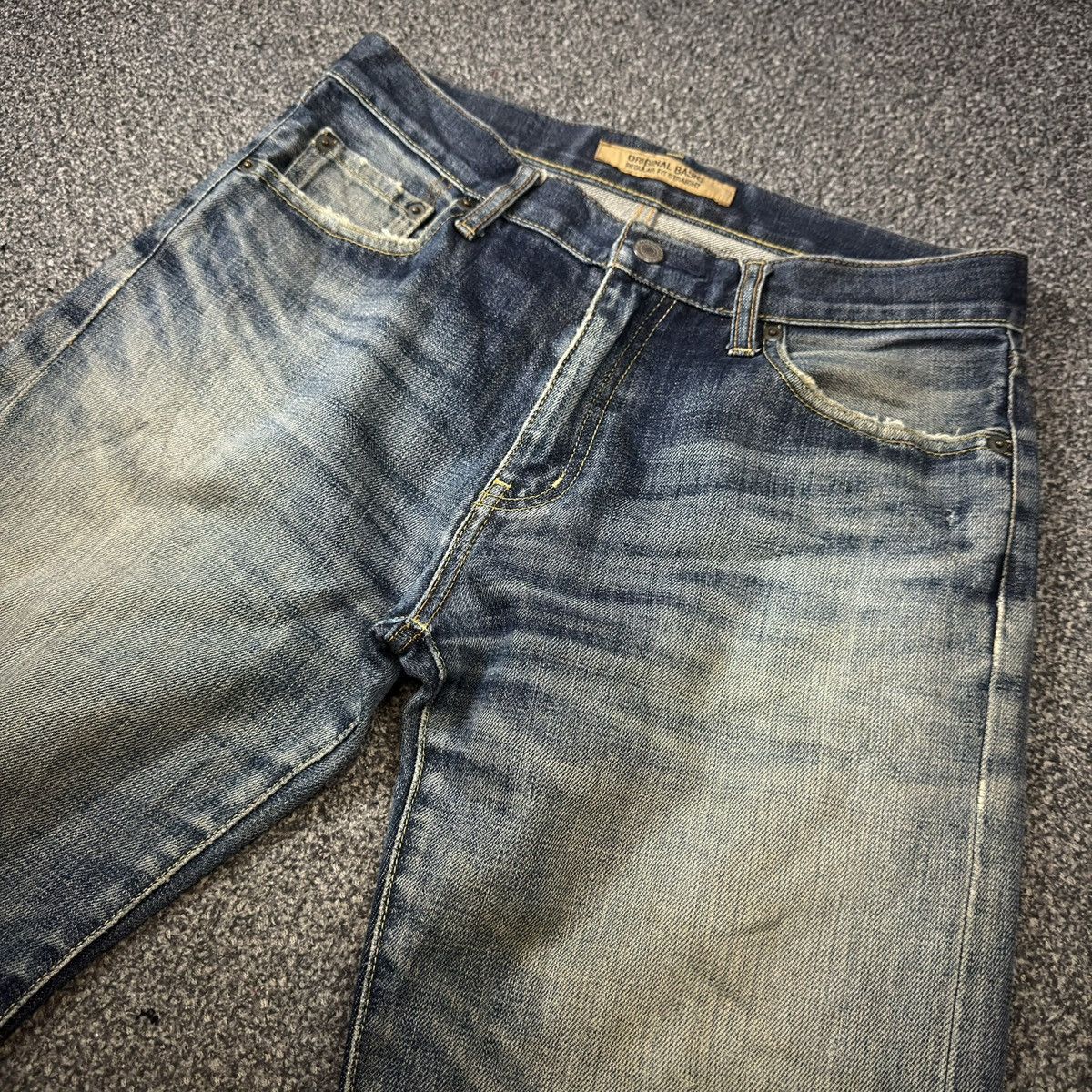 Undercover × Uniqlo 🔥🇯🇵 Vintage Japanese Uniqlo S002 Faded Jeans Denim Size US 31 - 3 Thumbnail