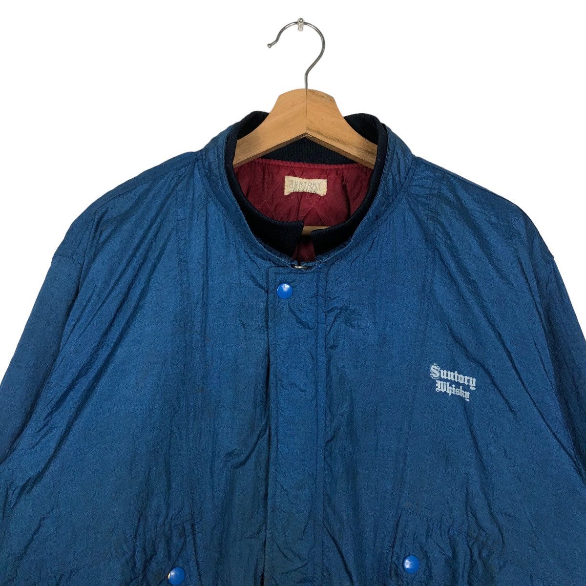 Japanese Brand 🔥90’s Vintage Bomber Jacket Suntory Boss Coffee Big Logo Size US M / EU 48-50 / 2 - 2 Thumbnail