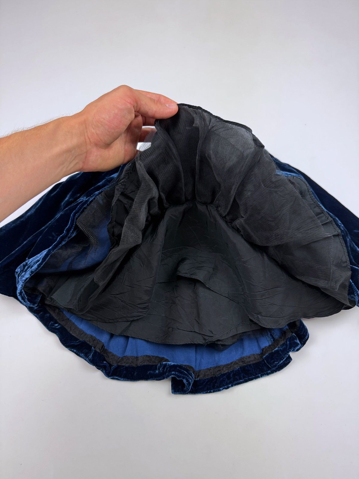 Polo Ralph Lauren Polo Ralph Lauren Velour Mini Skirt Size 30" / US 8 / IT 44 - 9 Thumbnail