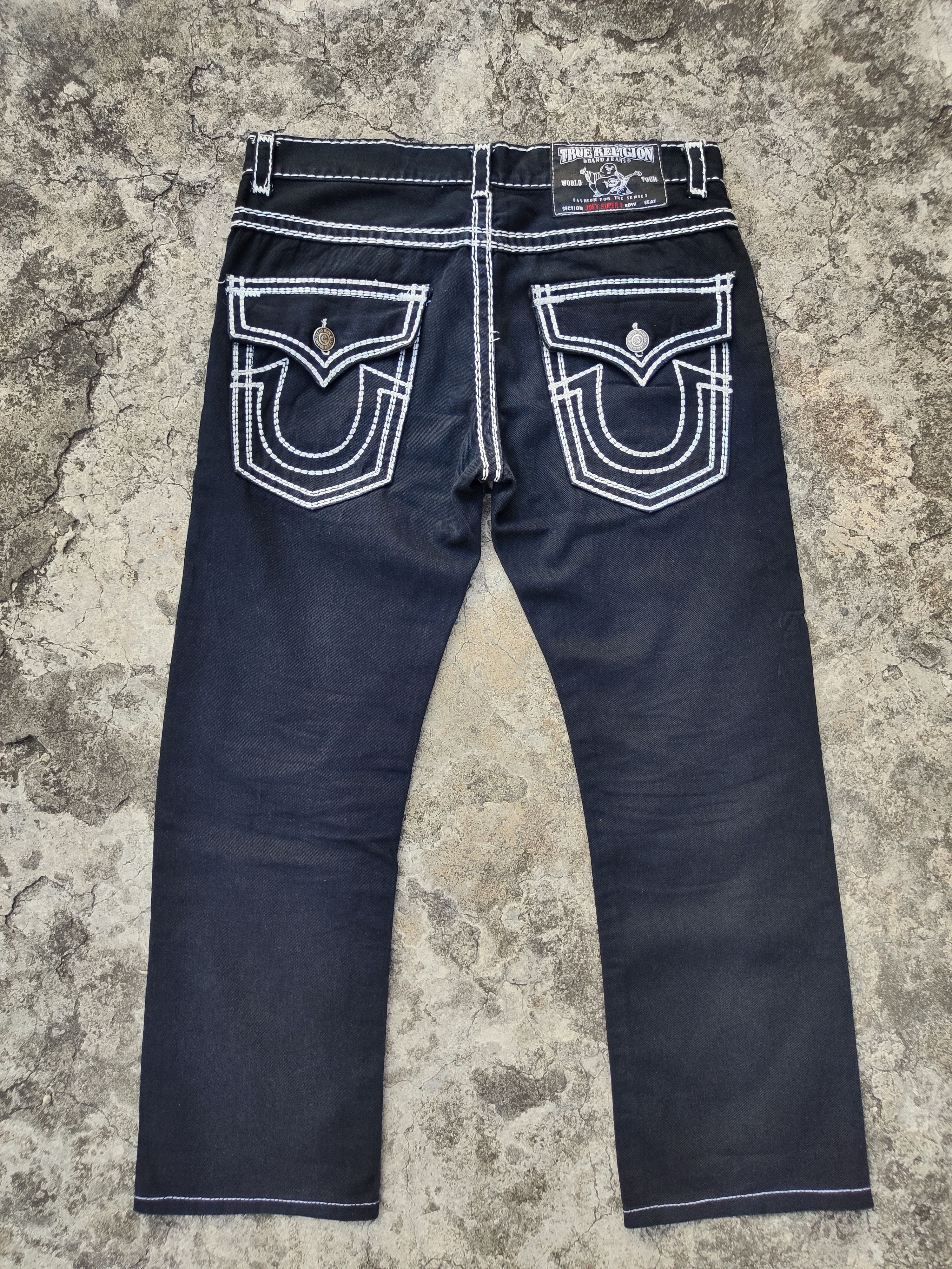 TRUE RELIGION デニム joey super T 31.34 希少】TRUE RELIGION JOEY SUPER T 26インチ - メルカリ