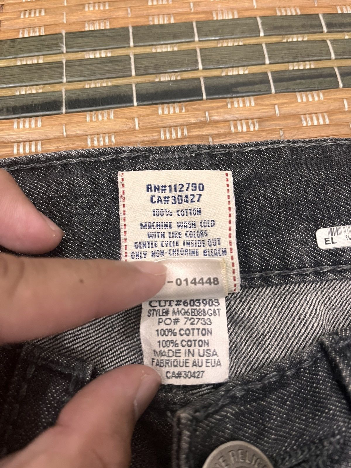 True Religion True Religion Jack Big T Distressed Denim Size US 32 / EU 48 - 13 Thumbnail