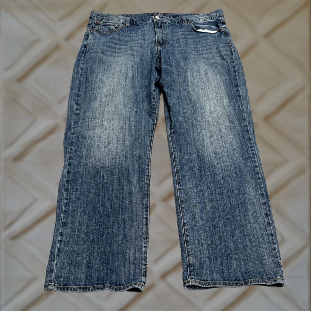 Lucky Brand Lucky Brand 181 Relaxed Fit Denim Jeans 42x30 Blue Medium Wash Cotton Casual Men 5-Pocket USA Logo Designer Jeans Regular Size 36 Inseam 29” Size US 36 / EU 52 - 1 Thumbnail