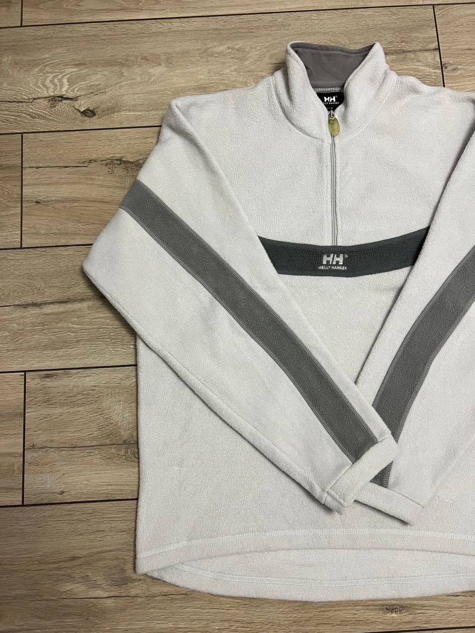 Helly Hansen Vintage Helly Hansen Fleece Jacket 1/2 Zip sz L White Active Size US L / EU 52-54 / 3 - 5 Thumbnail