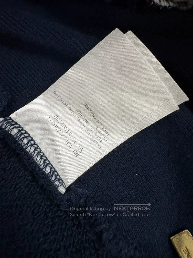 Thom Browne Thom Browne Dark blue cardigan hoodie Size US L / EU 52-54 / 3 - 8 Thumbnail